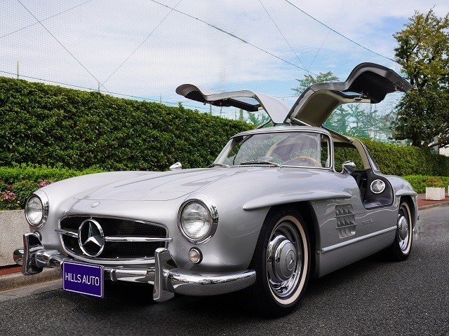 MERCEDES BENZ 300SL GULL WING VERSION (GULL WING 300SL) シルバーメタリック | HILLS  AUTO ヒルズオート