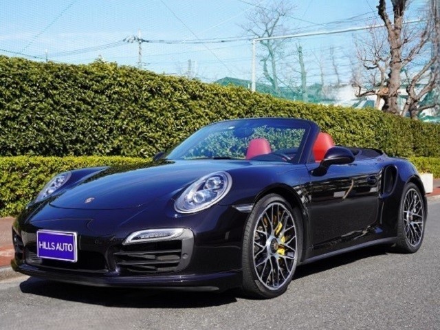 2014 Porsche 911 Turbo S Cabriolet PDK 4WD 