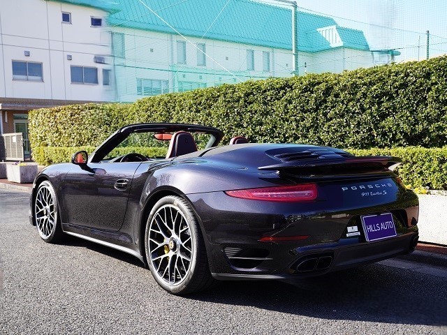 2014 Porsche 911 Turbo S Cabriolet PDK 4WD