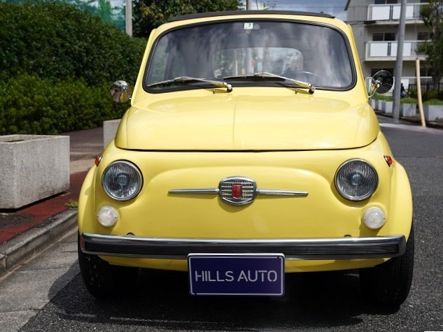 1969 Fiat 500 Cinquecento Canvas top 4-speed MT