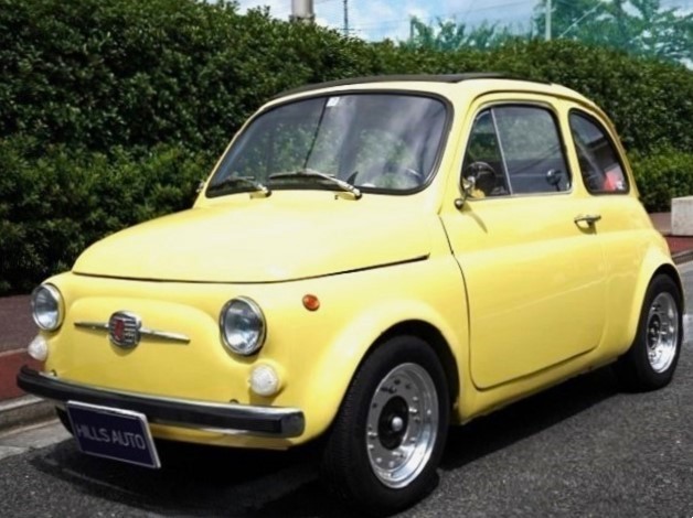 1969 Fiat 500 Cinquecento Canvas top 4-speed MT