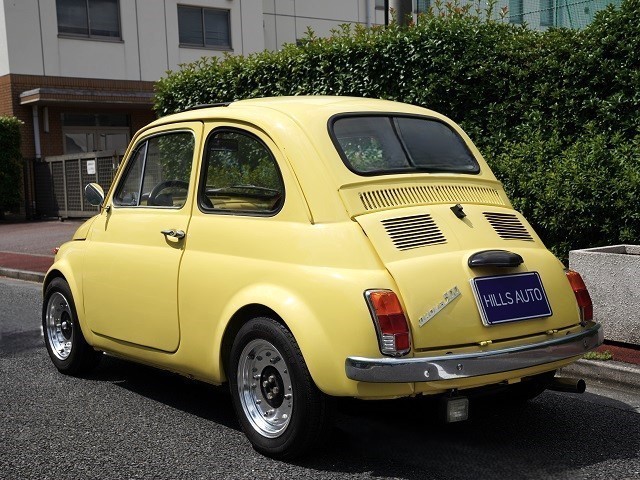 1969 Fiat 500 Cinquecento Canvas top 4-speed MT